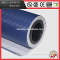 Car Wrap1.52*30m 3D Blue Sticker Vinyl self adhesive carbon fiber sheet Promotional Car Accessory